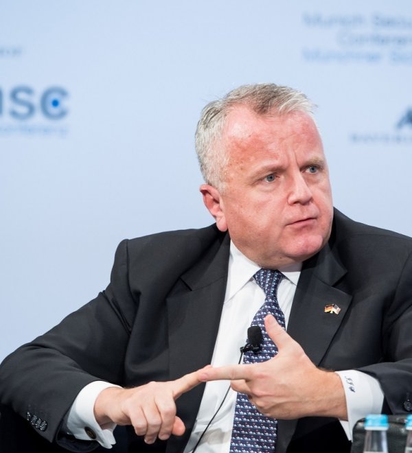 John Sullivan speaks at the 2018 Munich Security Conference