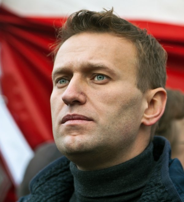 Alexey Navalny. Demonstration in Russia. Russian March on the day of national unity in the Moscow district of Lublino, November 4, 2011, Moscow, Russia