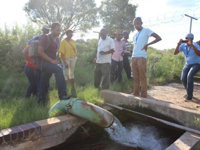 Groundwater field work Ramotswa Aquifer