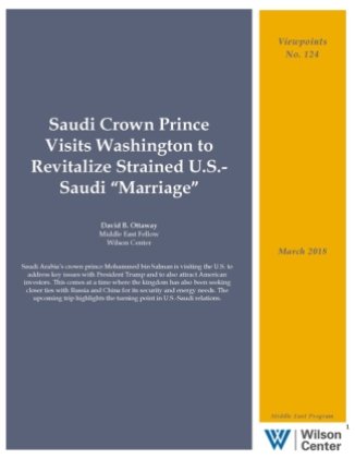 Saudi Crown Prince Visits Washington to Revitalize Strained U.S.-Saudi “Marriage”