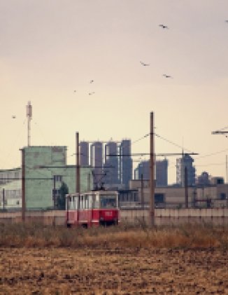 Coke chemical factory located in Avdeevka, Ukraine. 