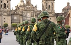 Mexico National Guard Zocalo